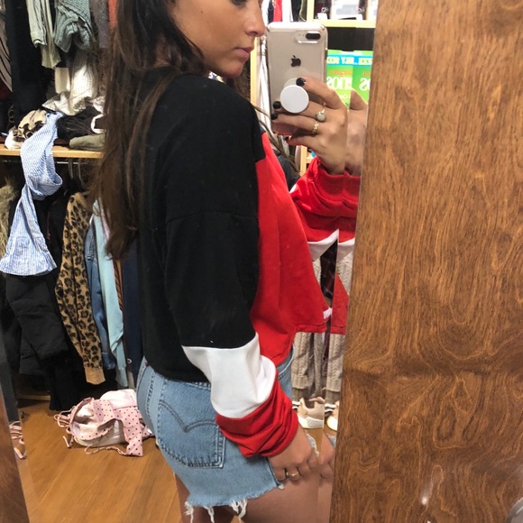 color blocked pull over - Picture 2 of 5